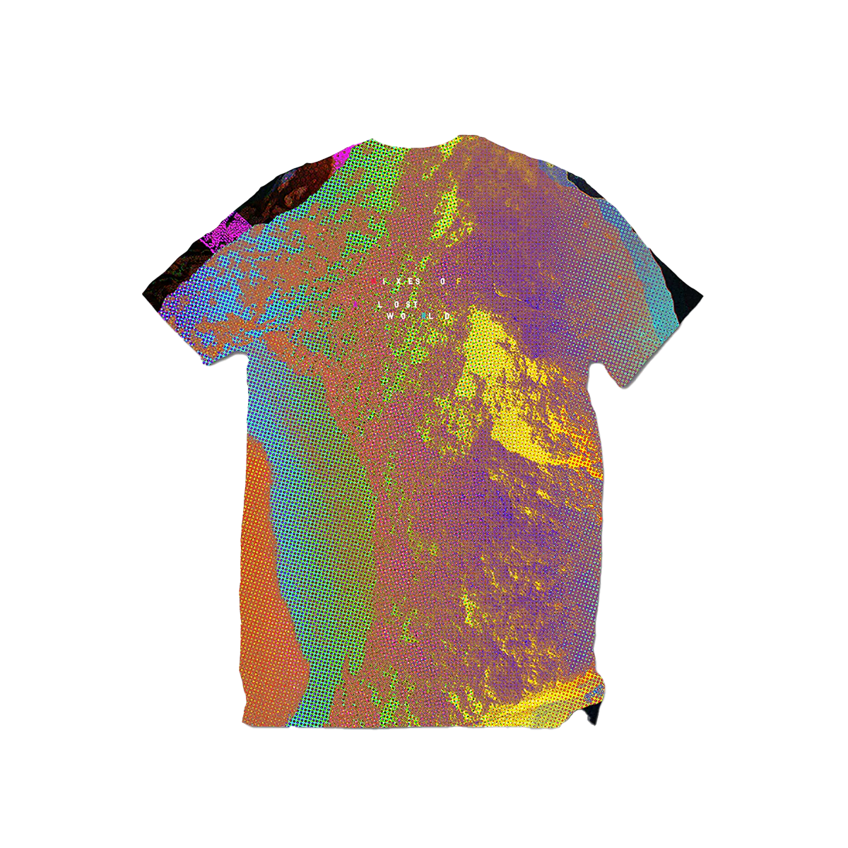 Mixes of a Lost World All Over Print V-Neck Tee - Image 2