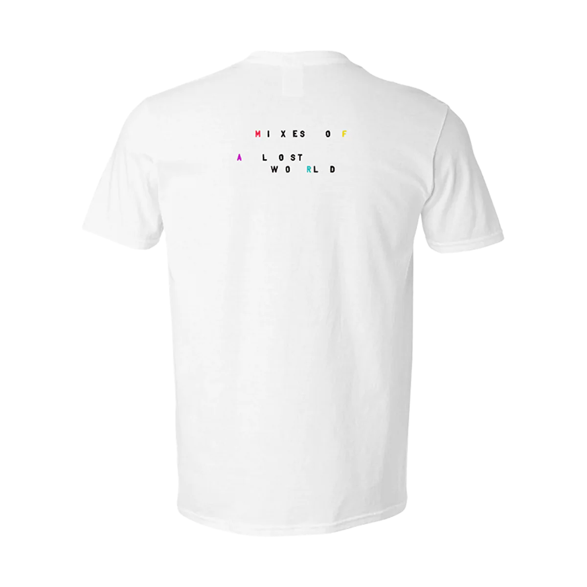 Mixes of a Lost World V-Neck Tee - White - Image 2