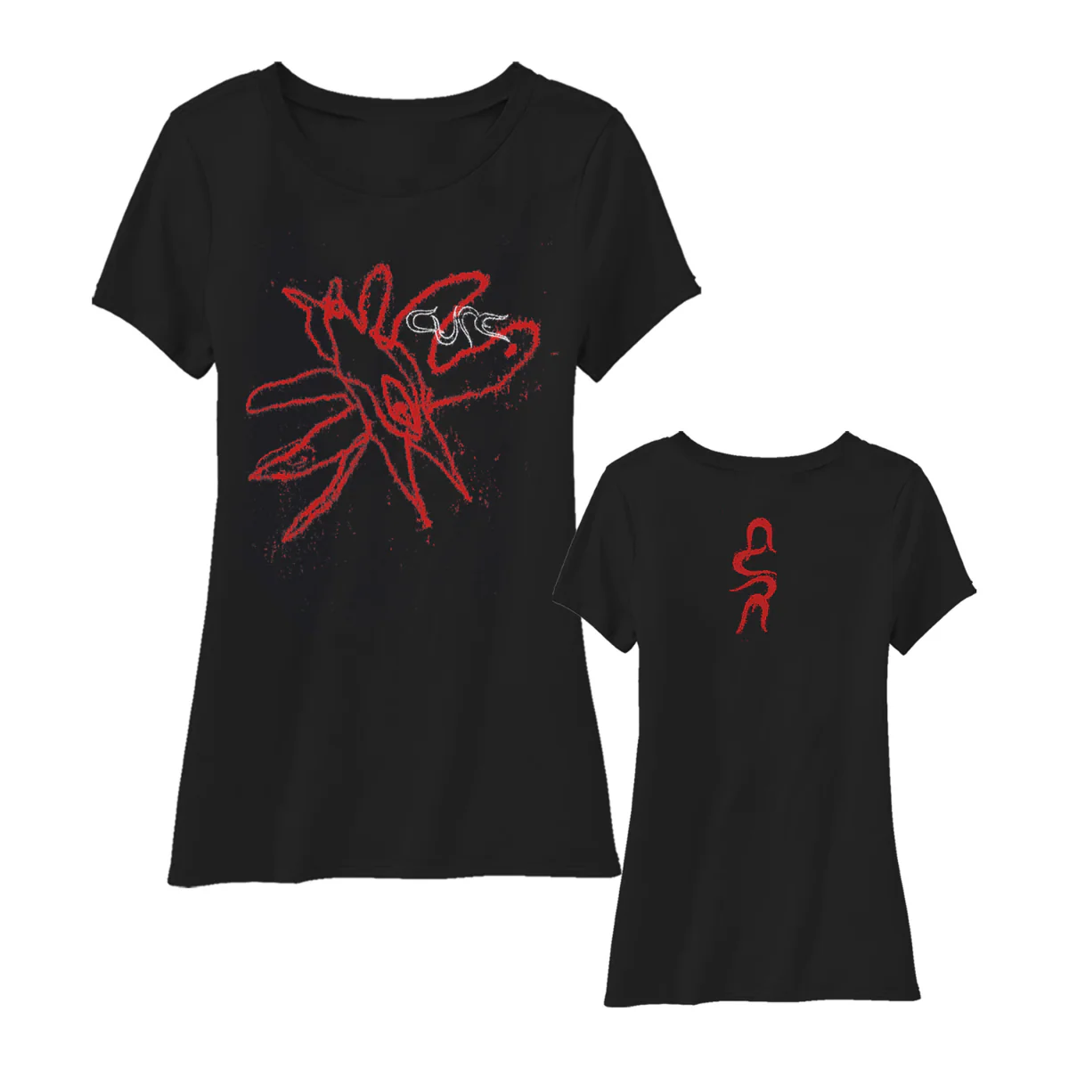 Redbird Black Ladies T-Shirt - Image 3