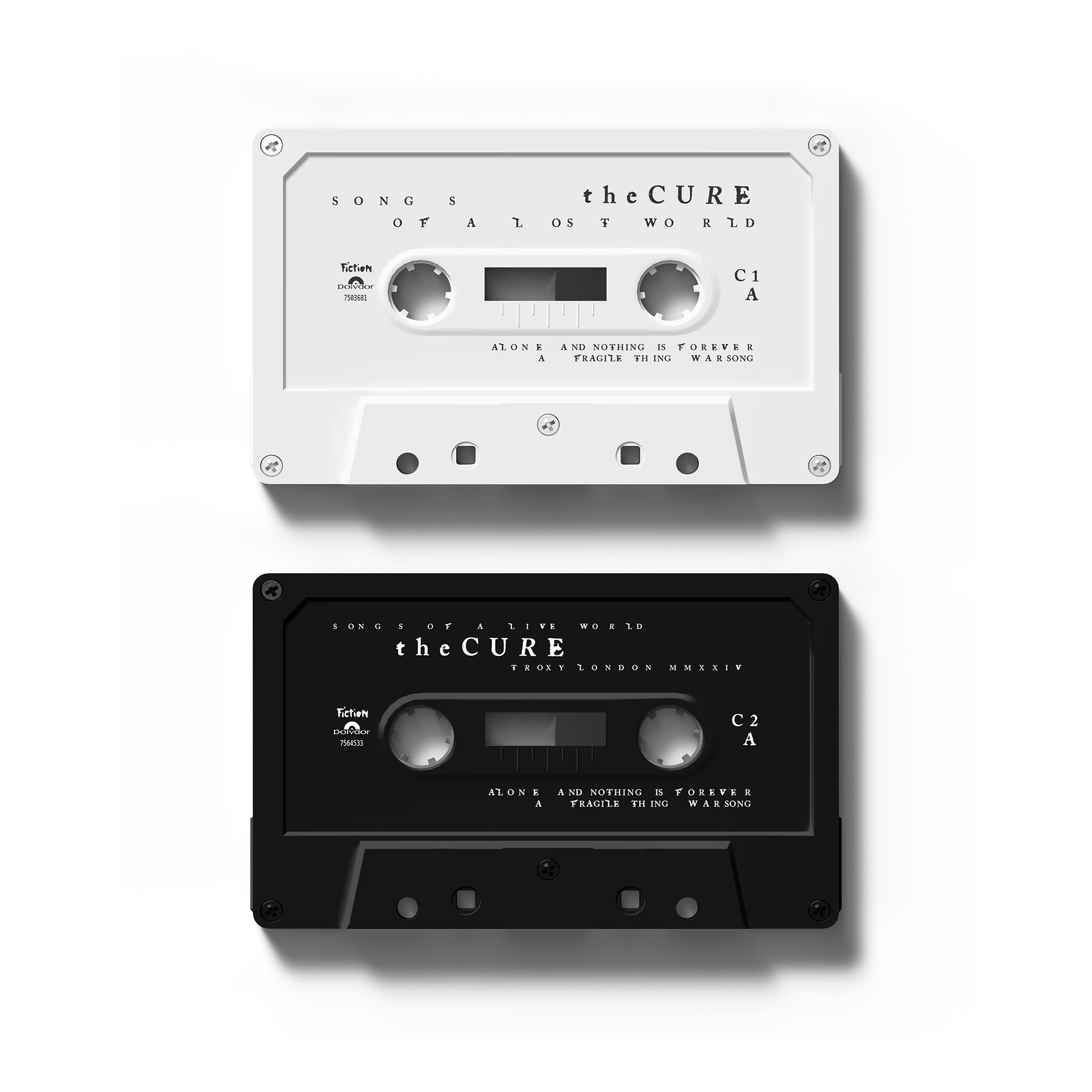 SONGS OF A LOST WORLD + SONGS OF A LIVE WORLD : TROXY LONDON MMXXIV - DUAL CASSETTE - Image 3