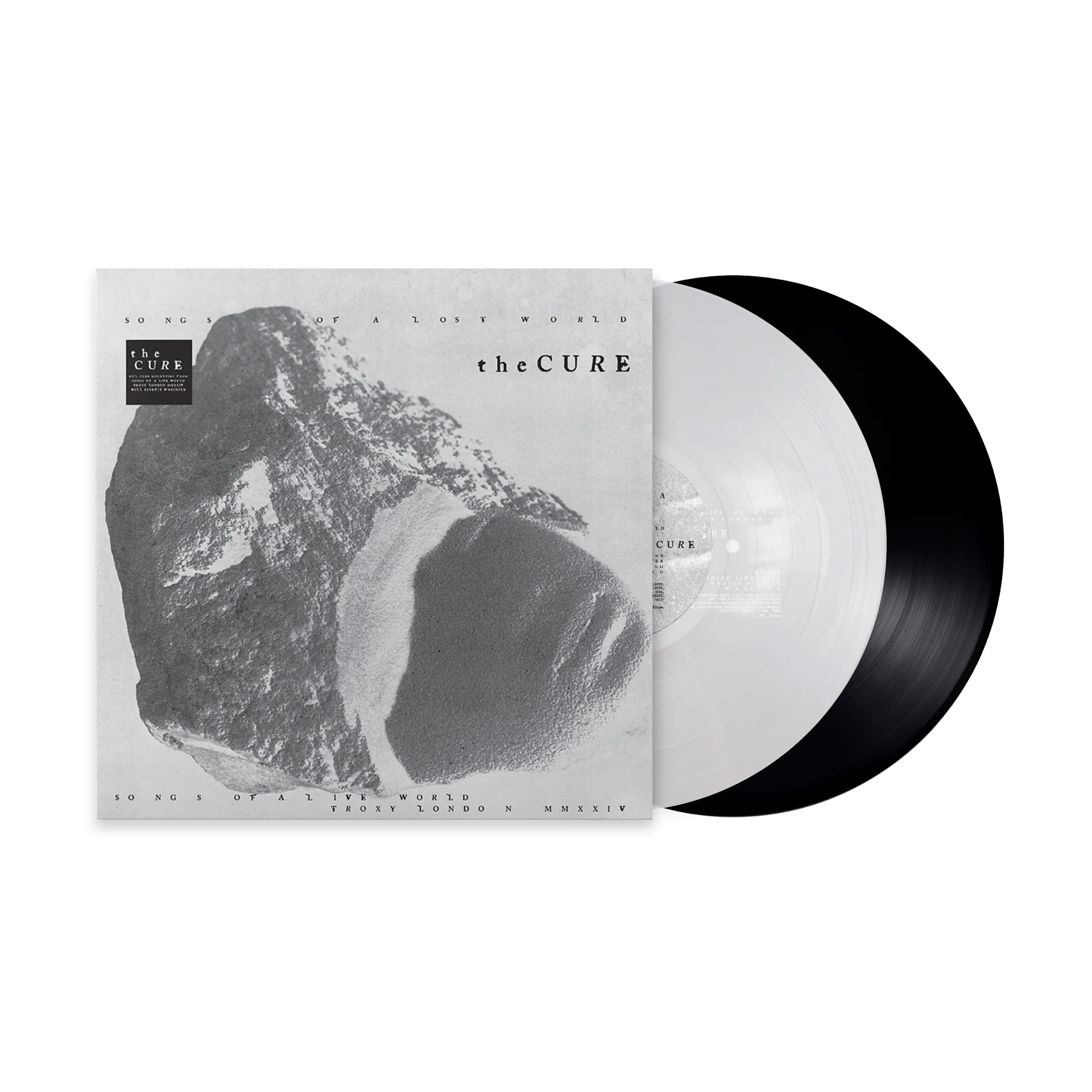 SONGS OF A LOST WORLD + SONGS OF A LIVE WORLD : TROXY LONDON MMXXIV 2LP - CLEAR AND BLACK VINYL - Image 3