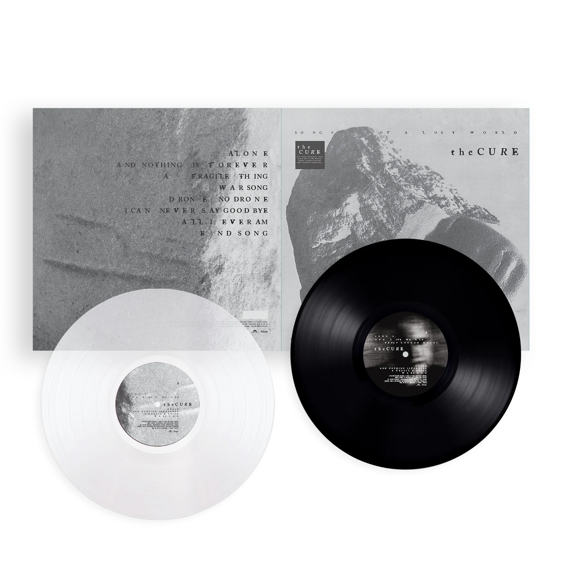 SONGS OF A LOST WORLD + SONGS OF A LIVE WORLD : TROXY LONDON MMXXIV 2LP - CLEAR AND BLACK VINYL - Image 4