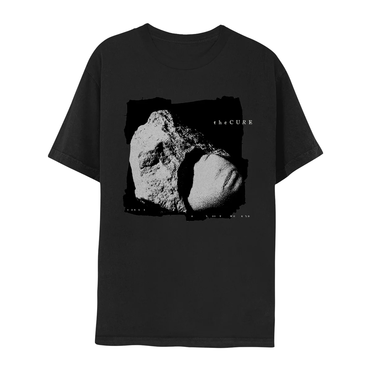 SONGS OF A LOST WORLD BLACK CREW NECK TEE