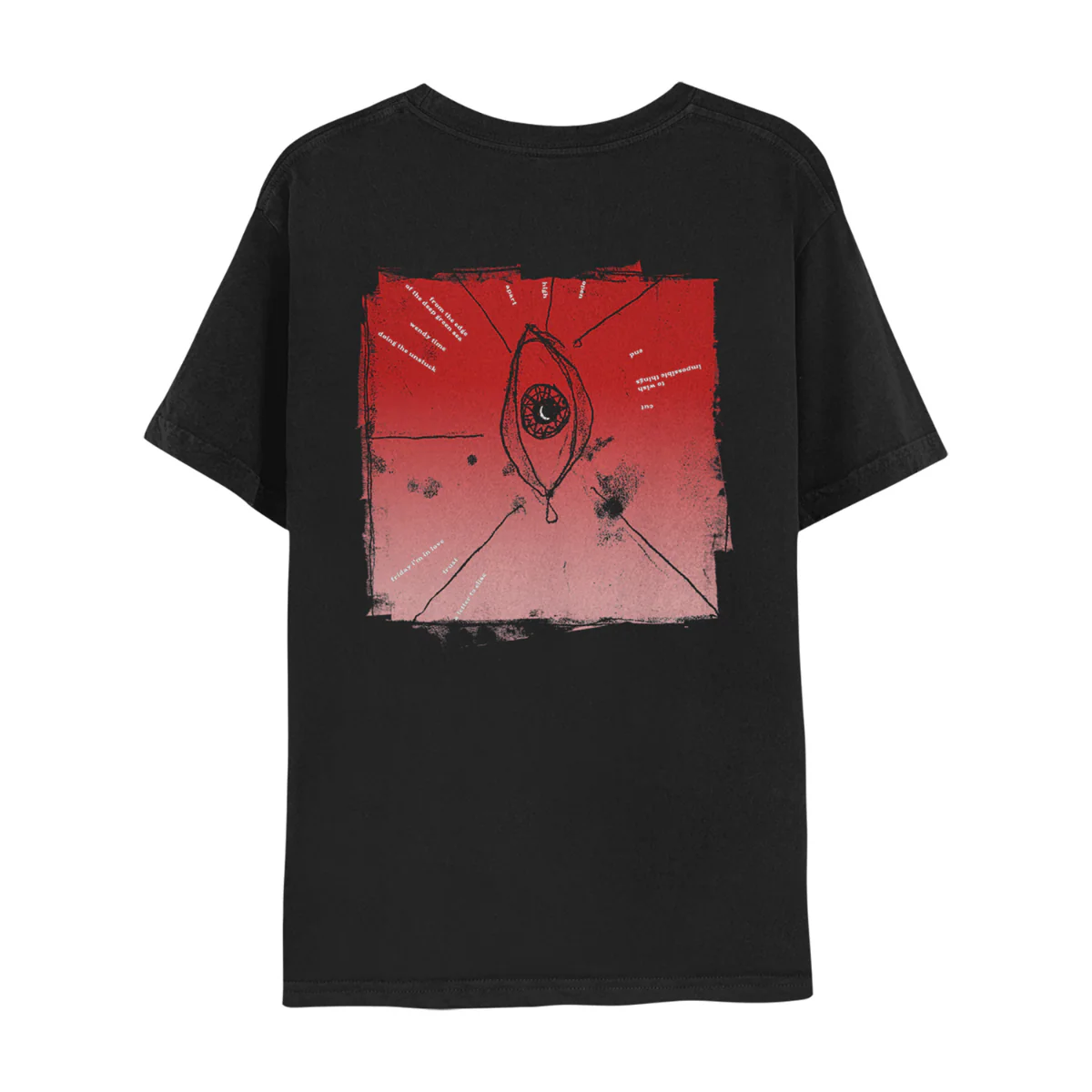Wish 30th Album Black V-Neck T-Shirt - Image 2